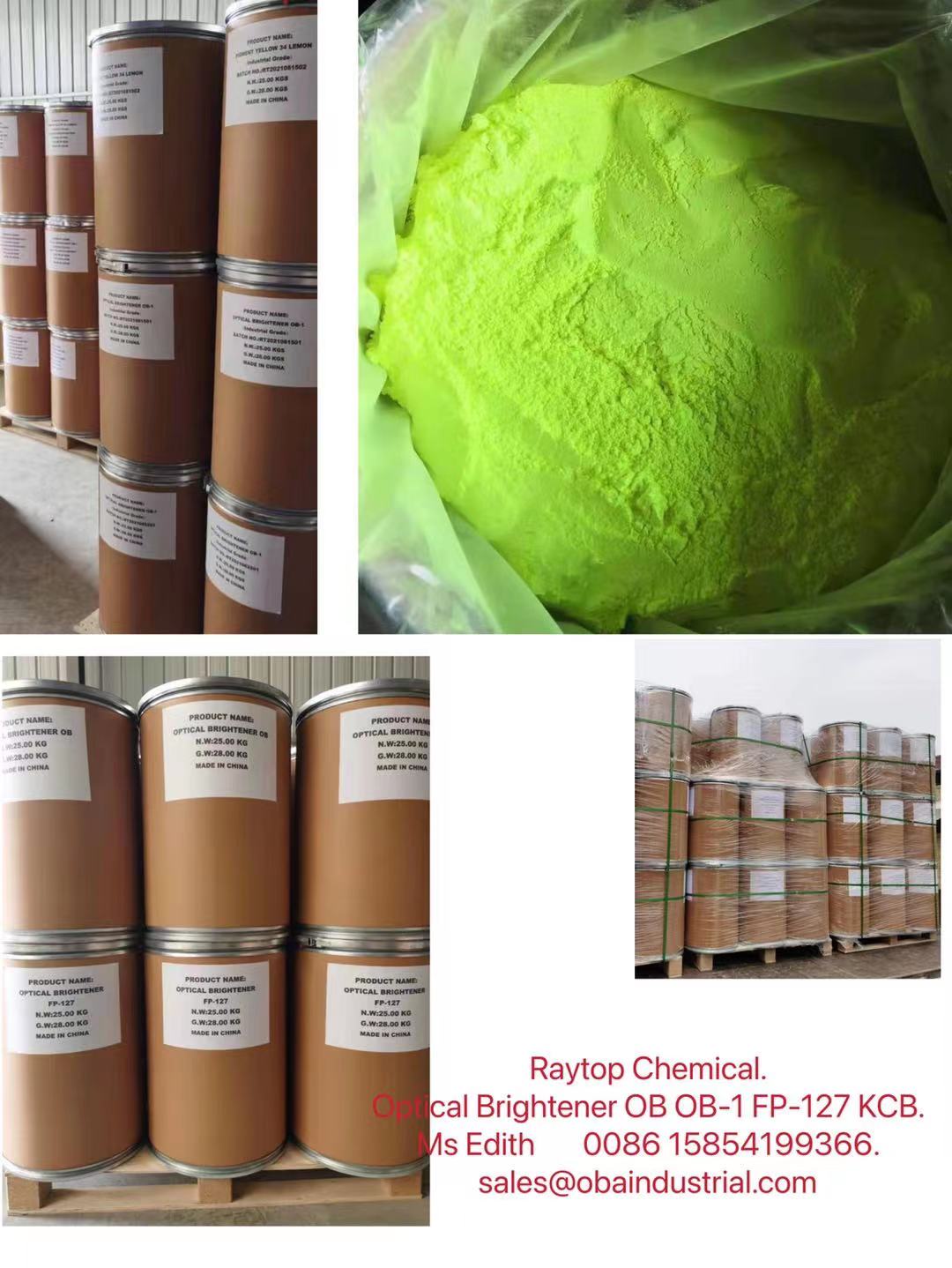 Polyester Stable Fiber Whitening Agent Optical Brightener OB-1 393